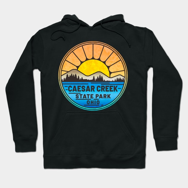 Caesar Creek State Park Ohio OH Hoodie by TravelTime